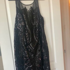 Plus Size Sequin Formal Dress!